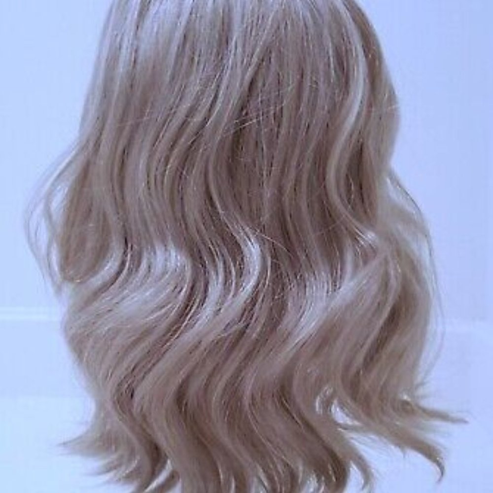 NewJon Renau Top Coverage Wavy, Hand-Tied Base w/ Lace Front MARTINI 10148T NWOT